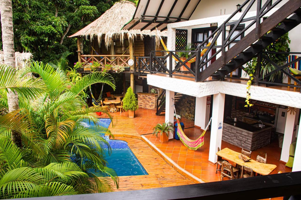 Hostal Antawara Tayrona El Zaino Exterior foto